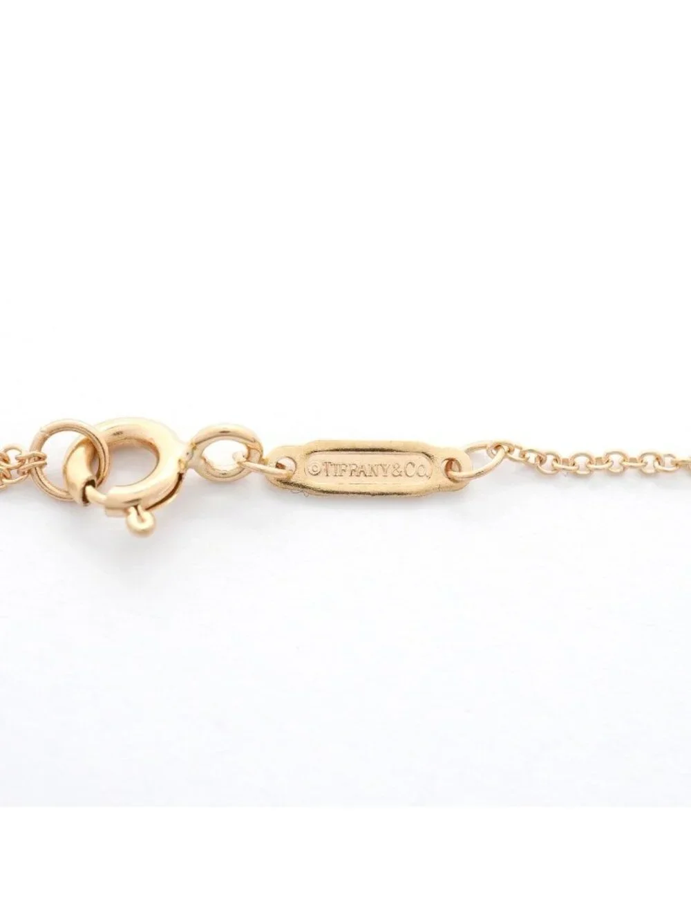 Tiffany & Co Necklace T Smile Small 18k Pink Gold